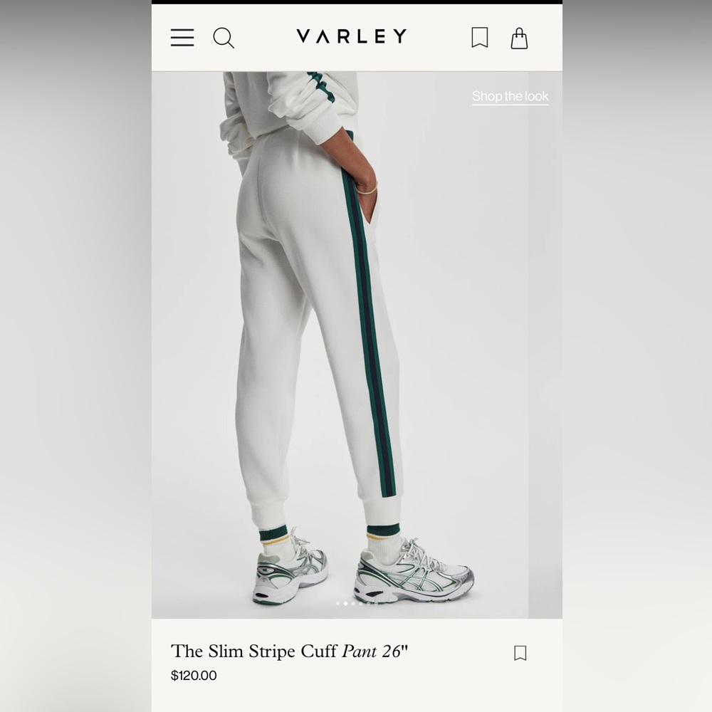 Varley DoubleSoft Cream Apparel